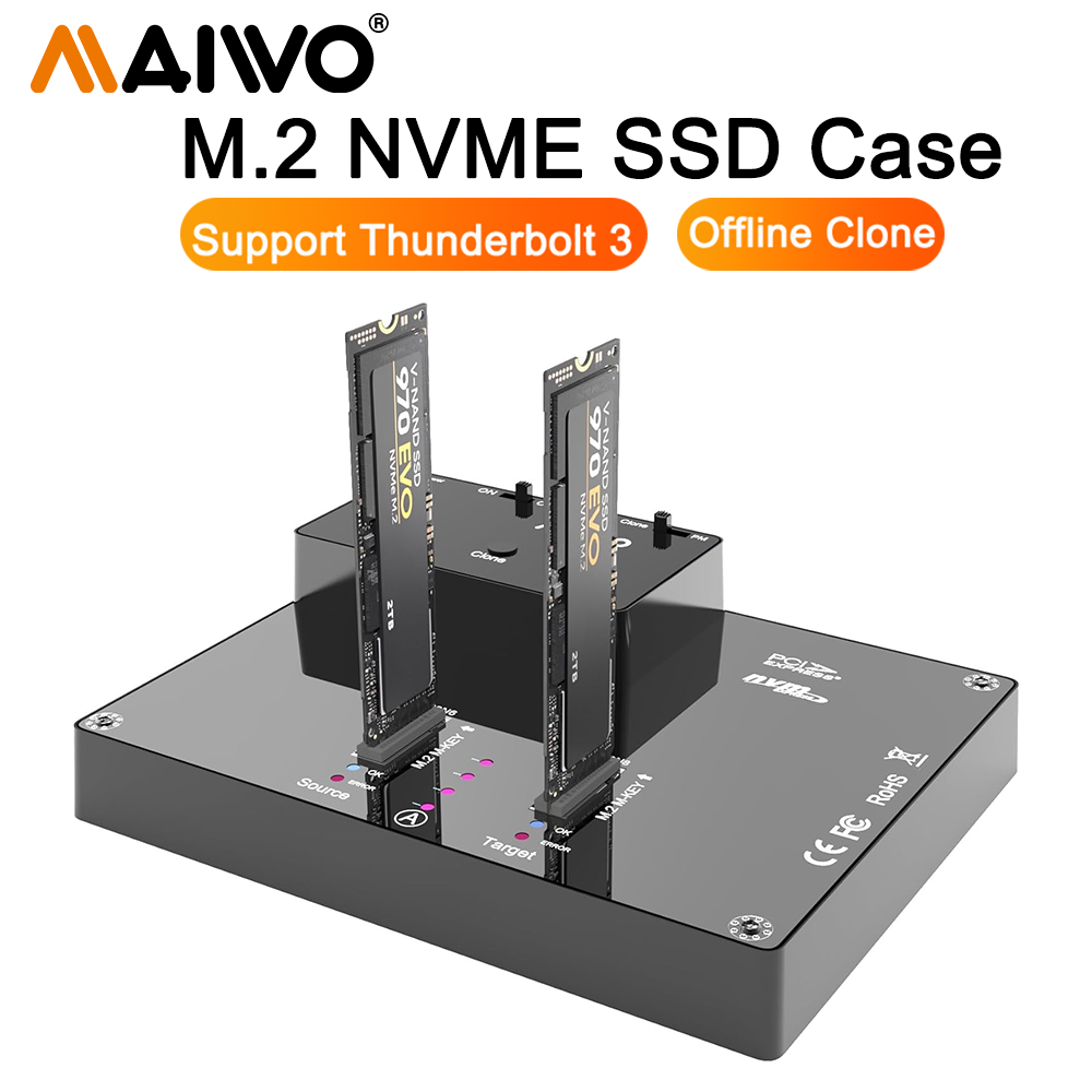 8Tb M2 Nvme Ssd - MAIWO 2베이 M2 NVMe 도킹 스테이션