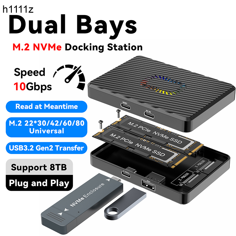 8Tb M2 Nvme Ssd - 듀얼 베이 M.2 NVME 도킹 스테이션