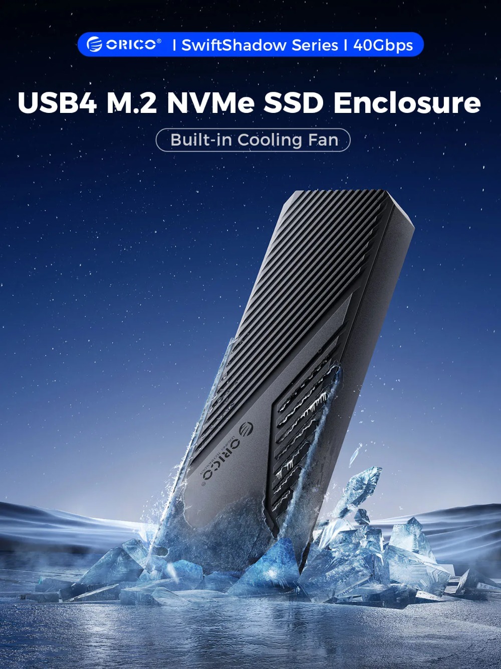 ORICO 냉각 선풍기 포함 알루미늄 외장 케이스, 썬 - Usb4 40Gbps External Ssd 8Tb 리뷰 및 가격