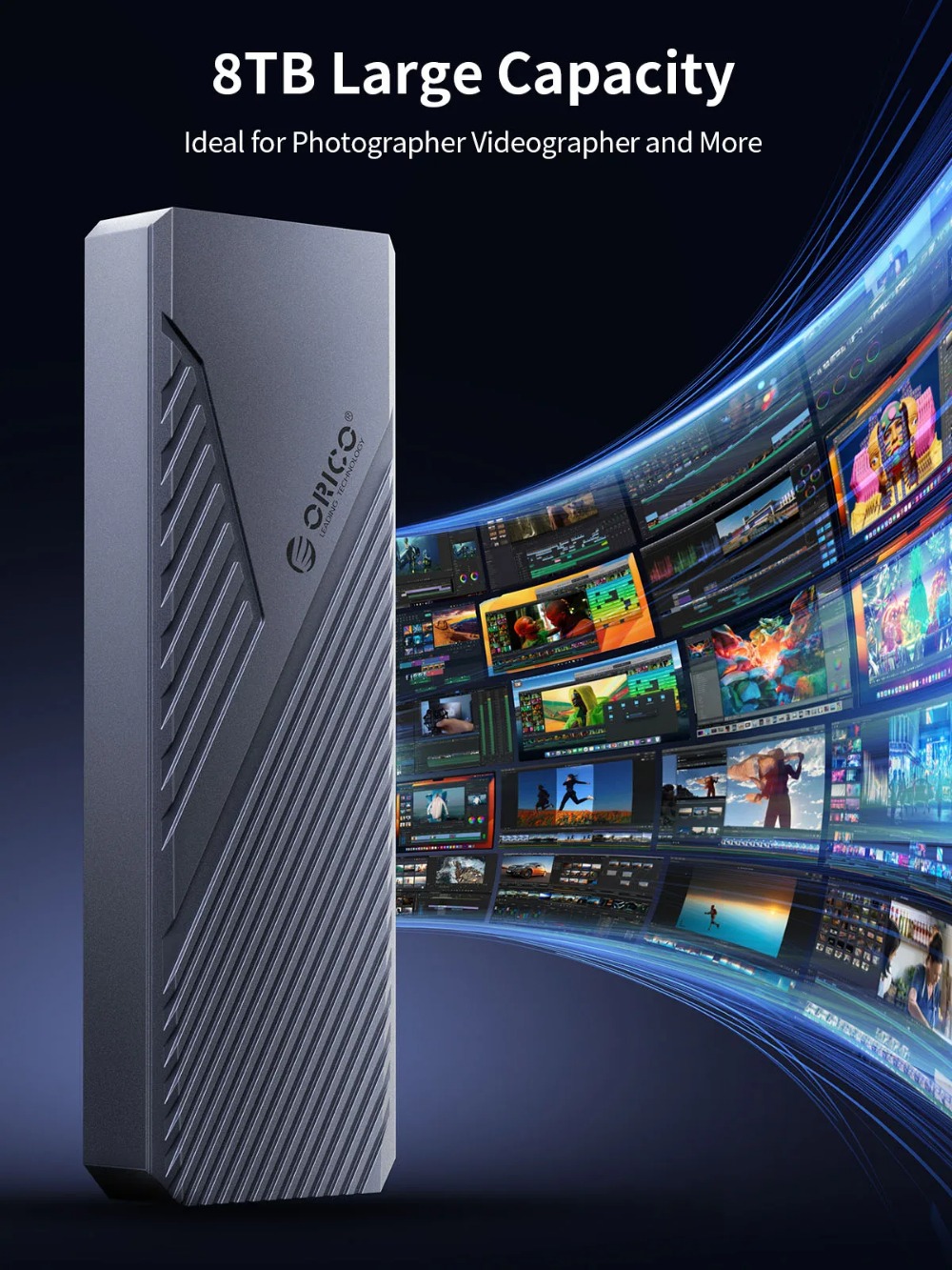 ORICO 냉각 선풍기 포함 알루미늄 외장 케이스, 썬 - Usb4 40Gbps External Ssd 8Tb 리뷰 및 가격