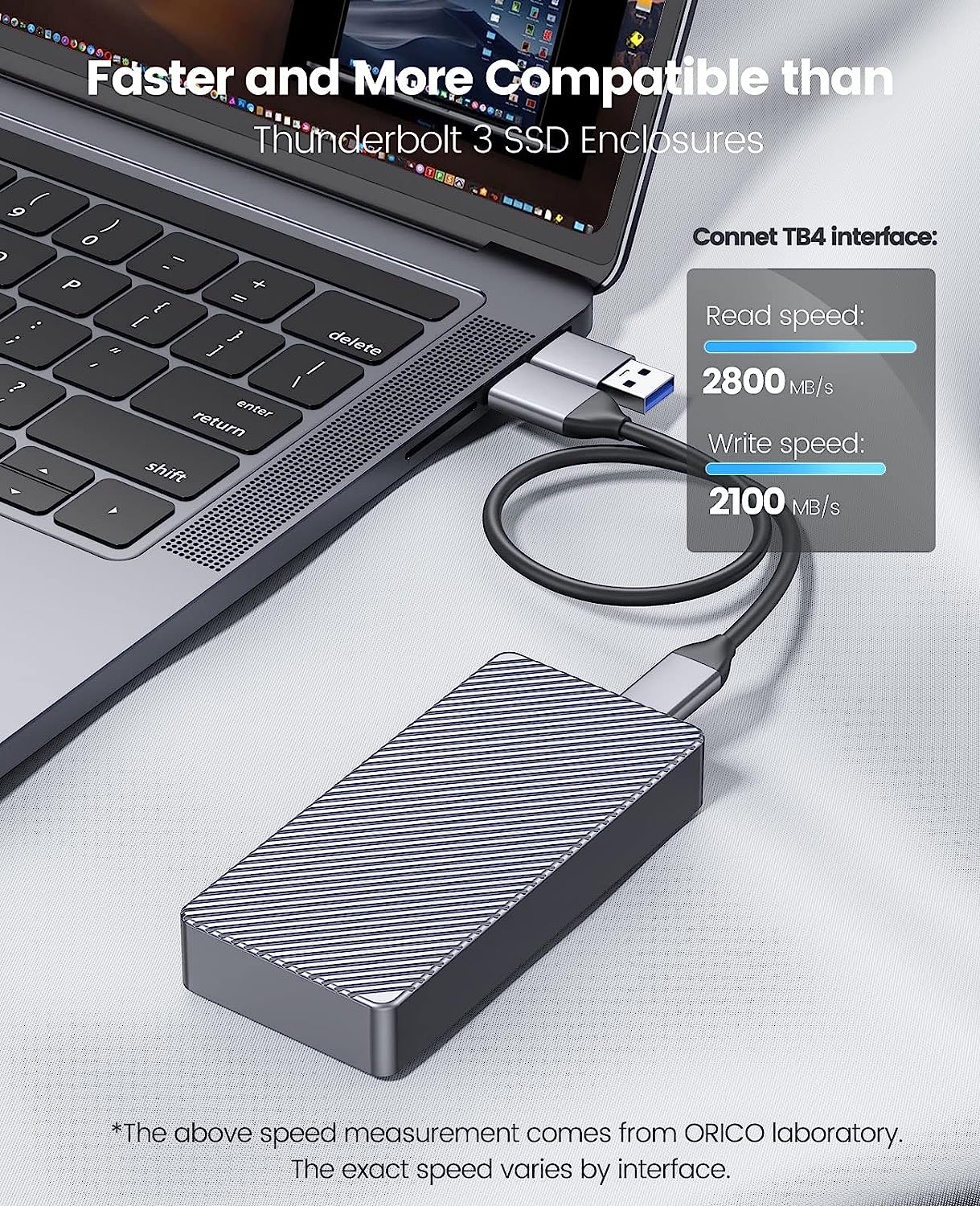 ORICO 40Gbps M.2 NVMe SSD 인클로저 - Thunderbolt 4 External Ssd 4Tb 리뷰 및 가격