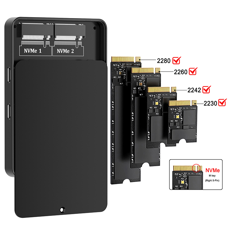 듀얼 베이 M.2 NVME 도킹 스테이션 10Gbps  - 8Tb M2 Nvme Ssd 리뷰 및 가격
