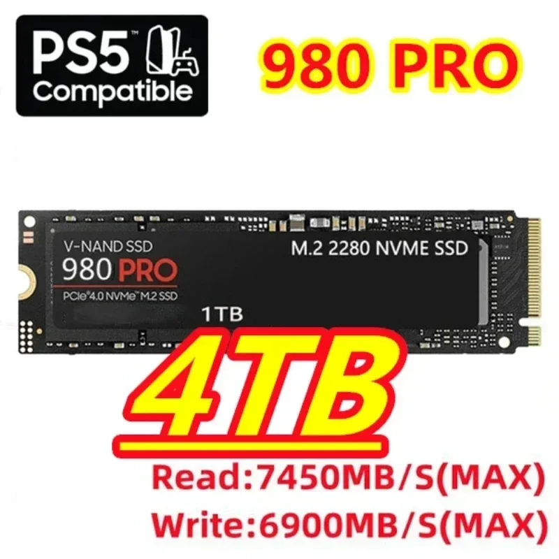 오리지널 980 PRO M.2 2280 NVMe PCI - Pcie 4.0 4Tb 2280 Ssd 7450Mbps 리뷰 및 가격