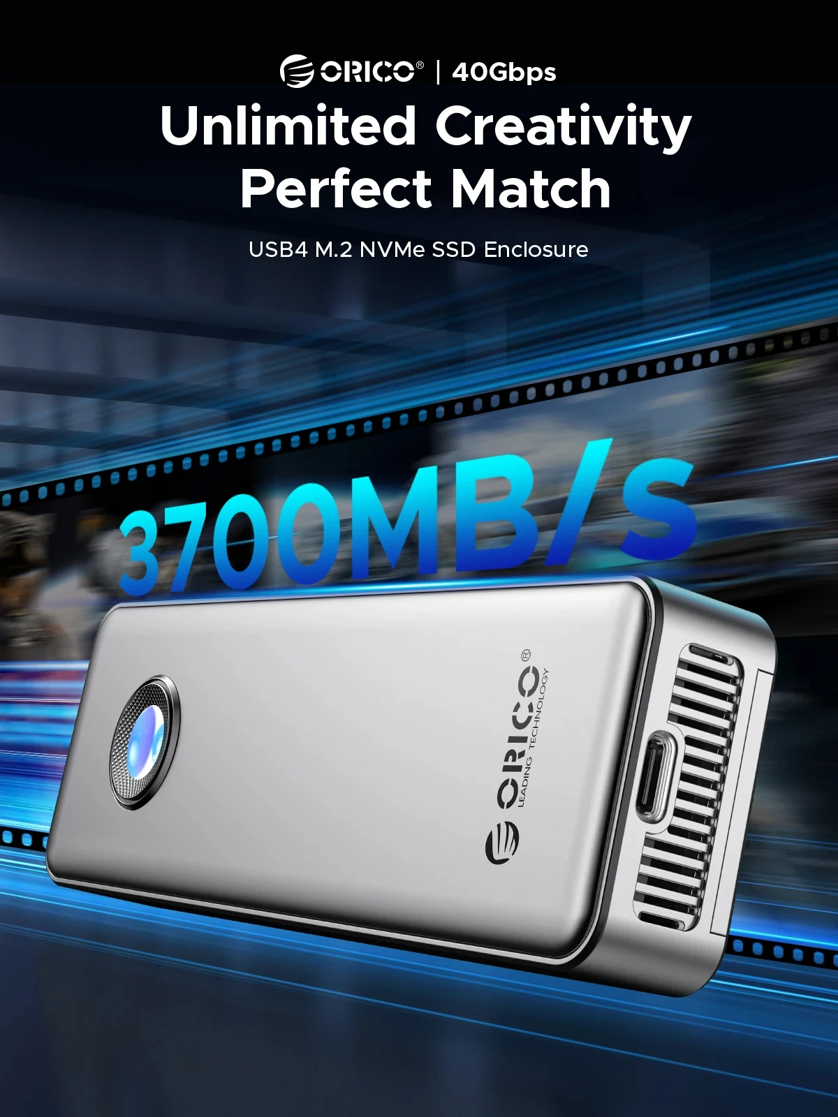 ORICO 냉각 선풍기 포함 알루미늄 외장 케이스, 썬 - Usb4 40Gbps External Ssd 8Tb 리뷰 및 가격